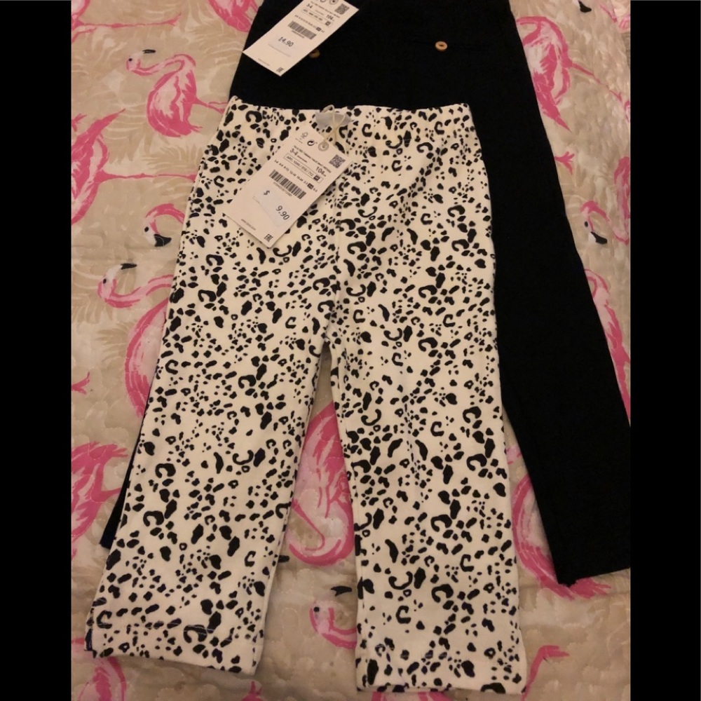 (SOLD)ZARA Baby Girl Size 3-4T NWT Pointe& Cropped